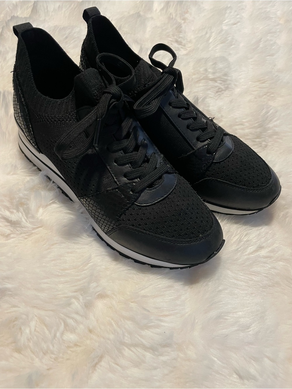 Michael Kors Black Athletic Sneakers